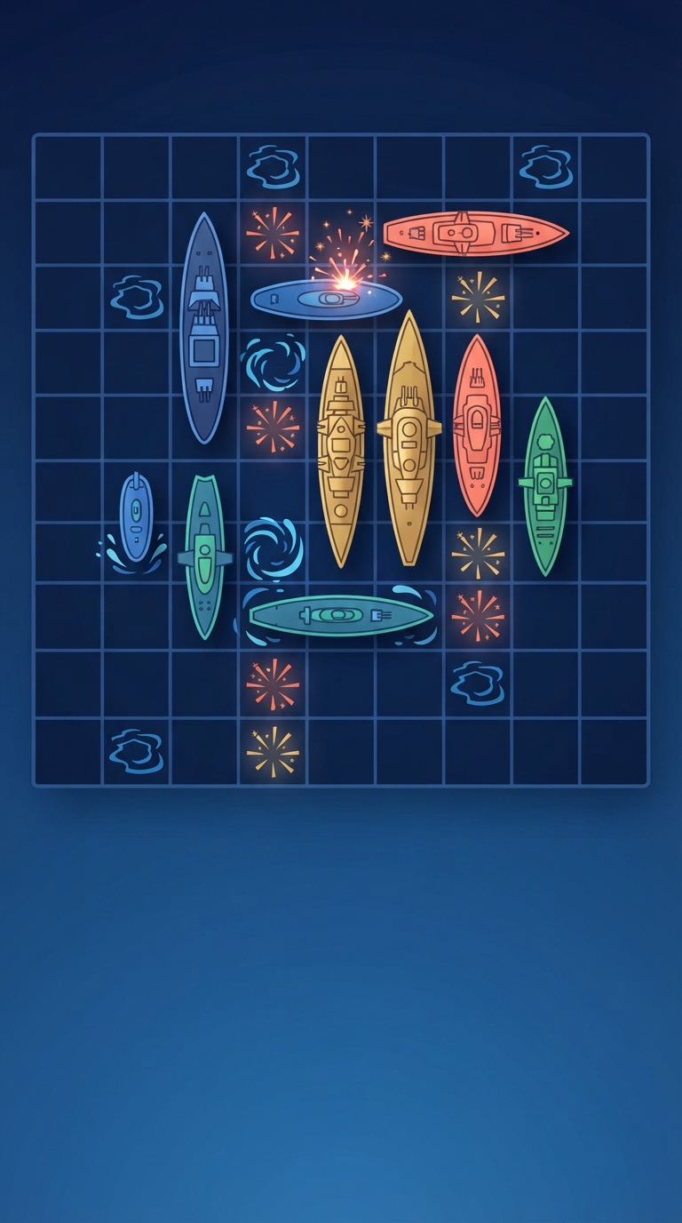Illustration du jeu Battleship linguistique